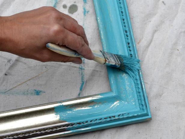 Pintura da moldura