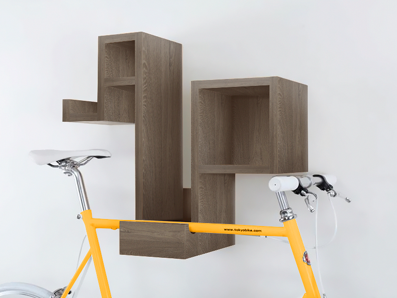 Feita para pedalar, linda para decorar