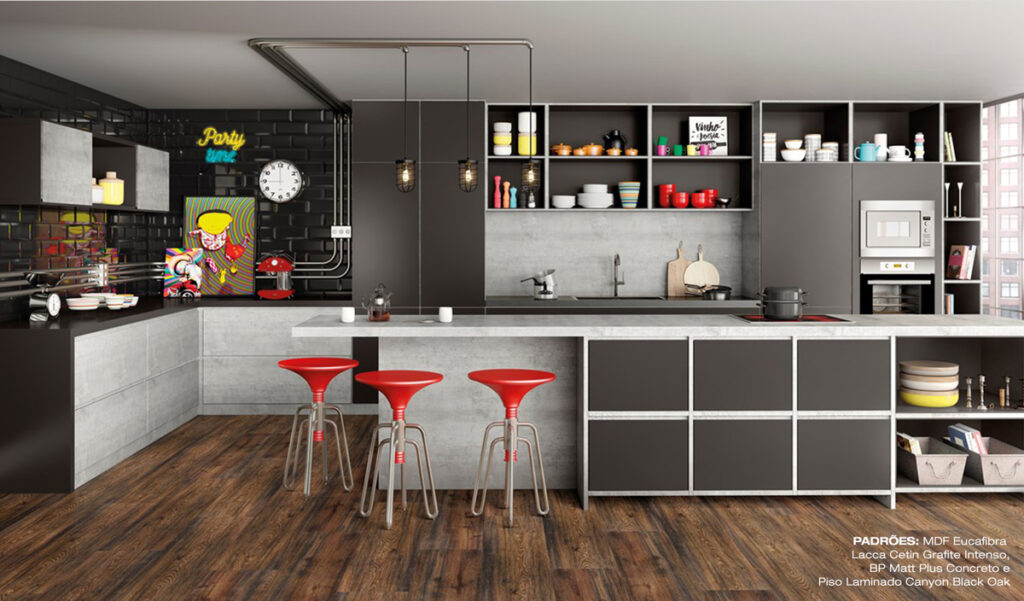 Cores de MDF para cozinha: veja as tendências para você modernizar esse ambiente em sua casa