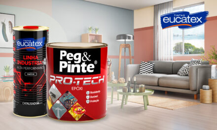 Tintas Eucatex lança Peg&Pinte Pro-tech Epóxi