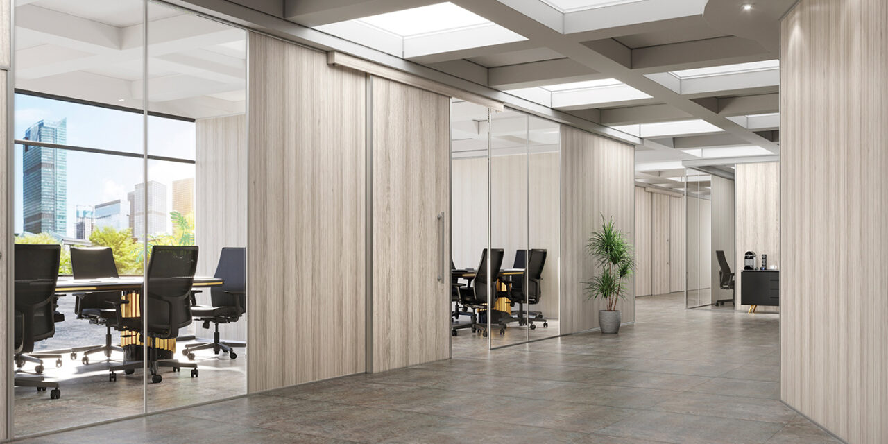 Inspirações para escritórios: confira combinações de Divisórias Eucatex com pisos Eucafloor e crie espaços autênticos e funcionais