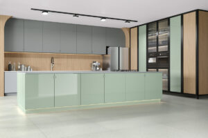 Combinações com diferentes acabamentos de MDF Eucatex